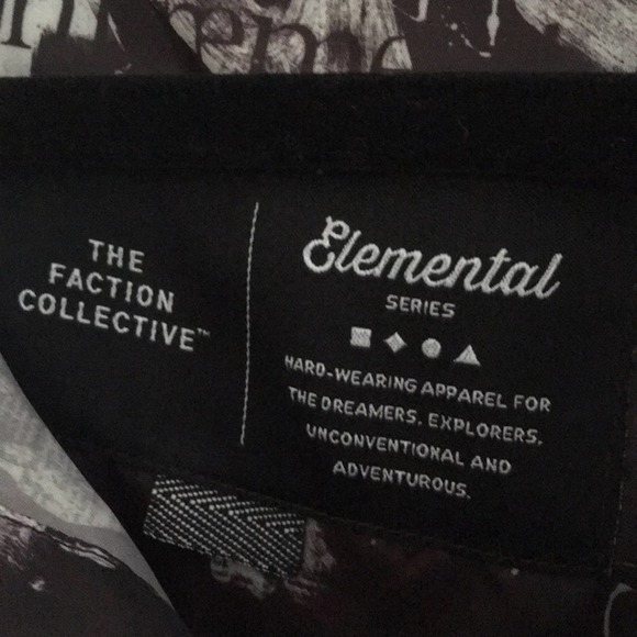 FACTION collection elemental mens windbreaker SIZE LARGE - Picture 4 of 9